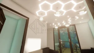 Modern Corridor & Boardroom — Headquarters Design for a Chemical Supplier