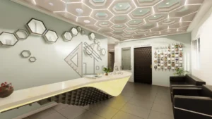 Reception Area — Headquarters Design for a Chemical Supplier2